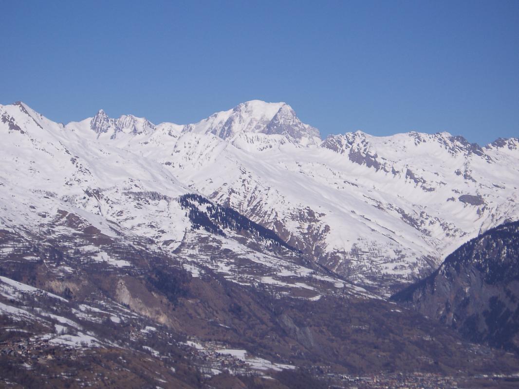 Vue sur le Mont-Blanc