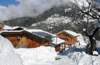 G&icirc;te n&deg;73G323126 VILLAROGER - Savoie - Le chalet sous la neige
