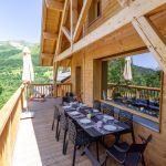 terrasse 22M2 exposition SUD sans vis a vis pied des pistes 