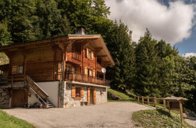 G&icirc;te n&deg;73G123196 LA GIETTAZ - Savoie - Le chalet en &eacute;t&eacute;